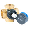 AFRISO 4-drogowy obrotowy zawór mieszający ARV 485 ProClick DN32 Rp1 1/4" Kvs 16 1348510